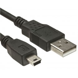 Cable Usb To Mini Usb Black 1,5M