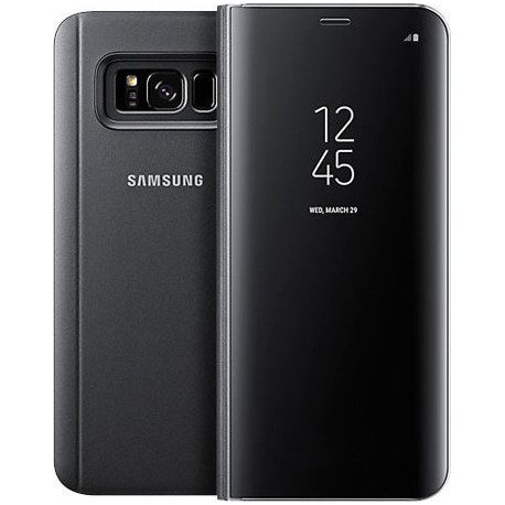 Samsung Galaxy S8 Plus G955 Clear View Case Black