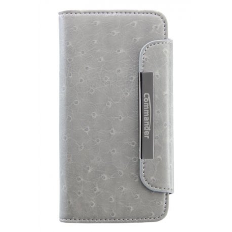 IPhone 5/5S/SE SmartCase Noblesse Peter Jäckel Commander Grey