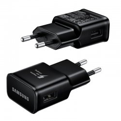 Samsung EP-TA20EBE Travel Adapter Black 2A Fast Charging Bulk