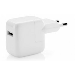 Apple A1401 12W USB Power Adapter Wall Charger MD836ZM/A for iPad iPhone iPod Bulk