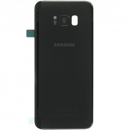 Samsung Galaxy S8 Plus G955 Battery Cover With Camera Lens Black