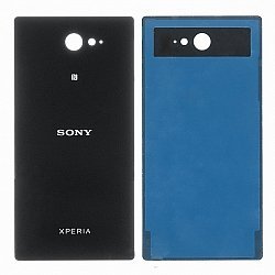 Sony Xperia M2 D2303 Battery Cover Black
