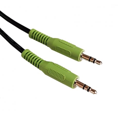 MBcable Jack To Jack 3.5mm Black 1.8M Bulk