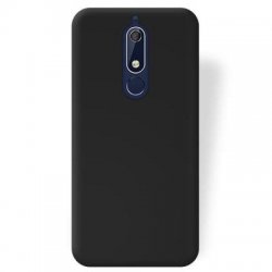 Nokia 5.1 Jelly Case Flash Mat Black