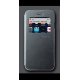 Samsung Galaxy S6 G920 Book Case Silver UFO