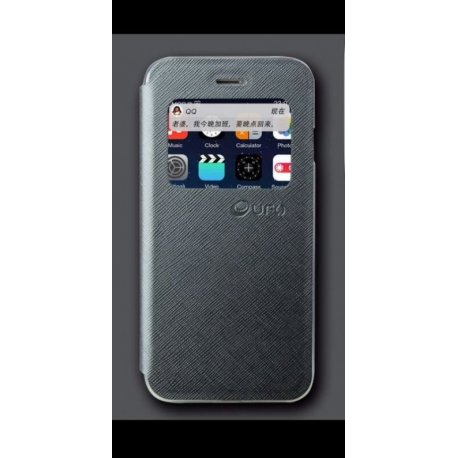 Samsung Galaxy S6 G920 Book Case Silver UFO