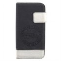 IPhone 5/5S/SE Book Case IPhoria Black-White