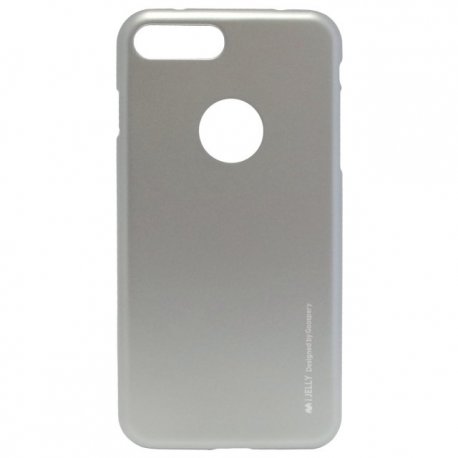 IPhone 7 Plus/8 Plus I-Jelly Metal Mercury Case Grey