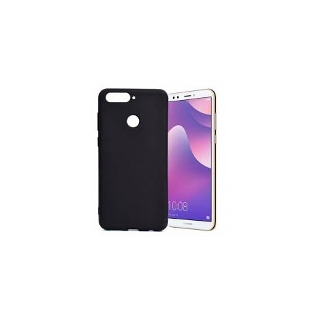 Huawei Y9 2018 Silicone Case Black