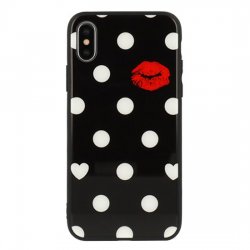 Samsung Galaxy A6 A600 Kiss Vennus Glass Case Black