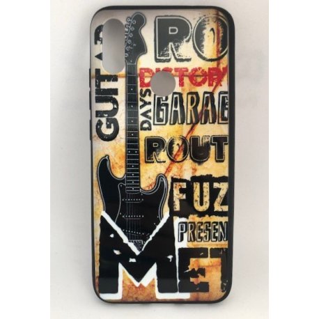 Xiaomi Redmi Note 7 Glass Case Rock Black