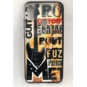 Xiaomi Redmi Note 7 Glass Case Rock Black