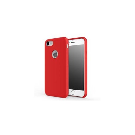 IPhone 7/8 Silky And Soft Touch Finish Silicon Case Red