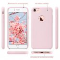 IPhone 7/8 Silky And Soft Touch Finish Silicon Case Light Pink