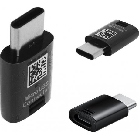 Samsung GH98-41290A Adapter Connector Micro USB/Type C Original Black Bulk