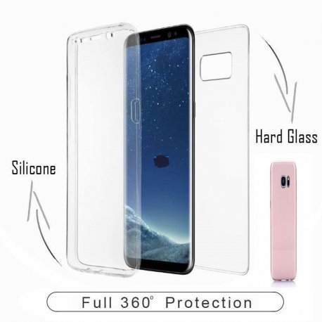 Huawei P20 Lite 360 Degree Full Body Case RoseGold