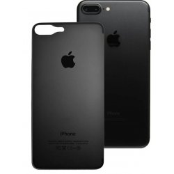 IPhone 7 Plus/8 Plus Back Tempered Glass Black