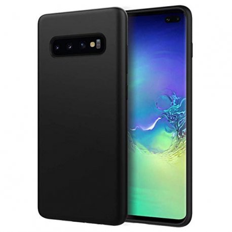 Samsung Galaxy S10 Plus G975 Sillicon Case Soft Ic Black