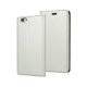 Samsung Galaxy J7 2017 J730 Magnet Book Case Luxus Silver