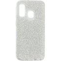 Samsung Galaxy A40 A405 Glitter Back Case Silver