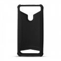 Universal Silicon TPU Case Leather Skin size 5.3 - 5.8 Black