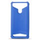 Universal Silicon TPU Case Leather Skin size 5.3 - 5.8 Blue