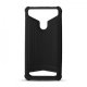 Universal Silicon TPU Case Leather Skin size 4.8 - 5.3 Black