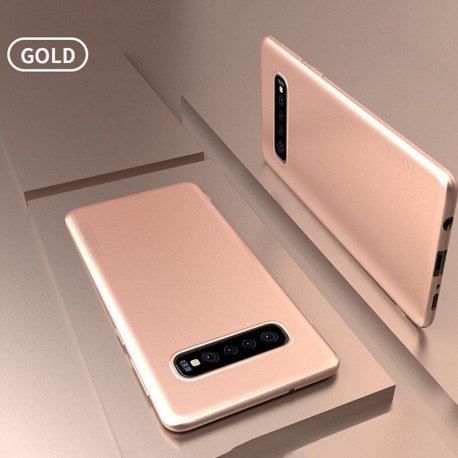 Samsung Galaxy S10 G973 Silicone IC Case Gold