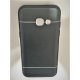 Samsung Galaxy A3 2017 A320 Aluminium Metal Cover and Silicone Inner Case Black