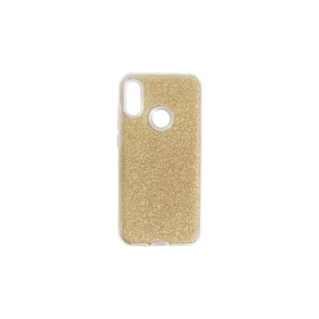 Huawei Υ6 Prime 2019 Glitter Case Gold