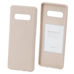 Samsung Galaxy S10 Plus G975 Mercury Soft Feeling Case Pink Sand