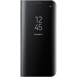 Samsung Galaxy A70 A705 Book Case Clear View Black