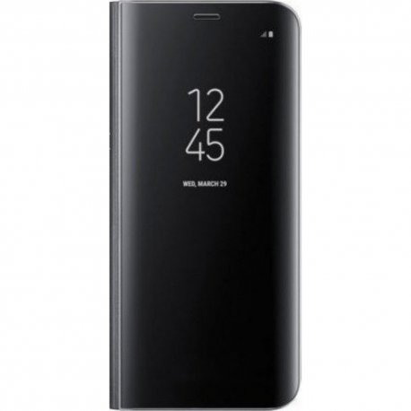 Samsung Galaxy A70 A705 Book Case Clear View Black