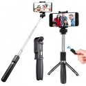 MBaccess D-10 Extendable Handheld Selfie Stick Tripod bluetooth Wireless Remote Shutter Holder