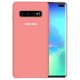 Samsung Galaxy S10 G973 Original Silky Soft-Touch Silicone Case Pink