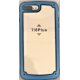 IPhone 7 Plus/8 Plus Armor Transparent Acrylic+TPU Hybrid Phone Case Blue