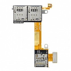 Sony Xperia M2 Aqua Dual D2403/D2406 Sim+Mmc Flex Cable