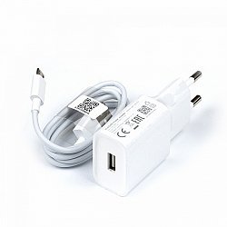 Xiaomi MDY-08-EO Charger+Micro Usb Cable White Original