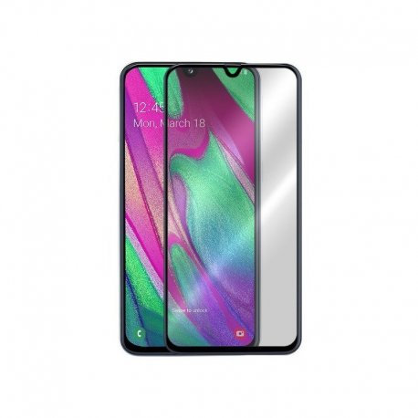 Samsung Galaxy A40 A405 5D Full Glue Gorrila Tempered Glass 9H Black