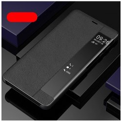 Huawei P30 Book Case View Cover Black
