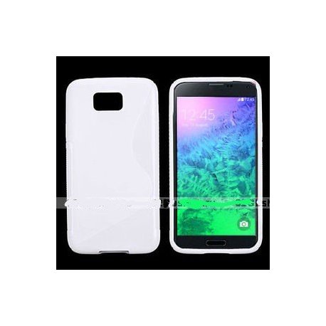 Samsung Galaxy Alpha G850 Silicone Case White