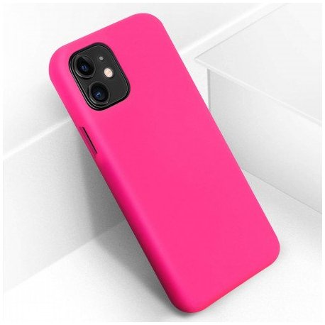 IPhone 11 Silky And Soft Touch Silicone Cover Pink
