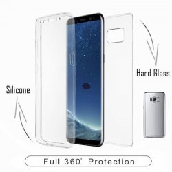 Iphone XR 360 Degree Full Body Case Silver