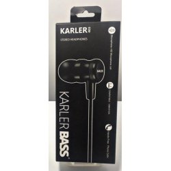 Karler KR-403 Stereo Headphones Bass Black