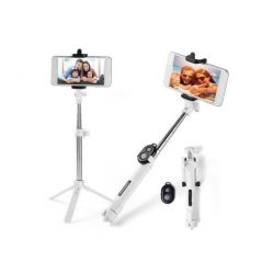 MBaccess Wy-01 Selfie Pilot Tripod Stand Bluetooth White