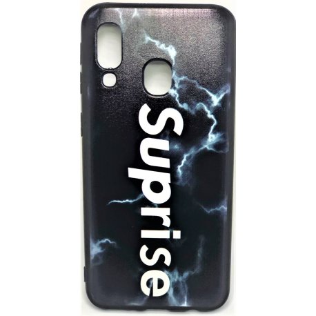 Samsung Galaxy A40 A405 Cover Case Tempered Glass Suprise