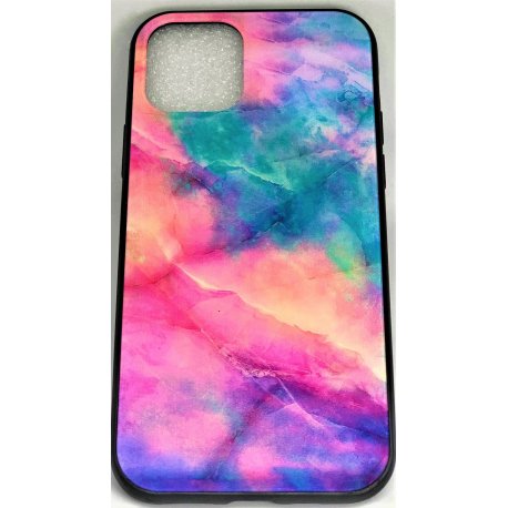IPhone 11 Pro Back Case Tempered Colour Cloud