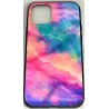 IPhone 11 Pro Back Case Tempered Colour Cloud