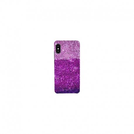 Xiaomi Mi A3 Glitter Case Purple